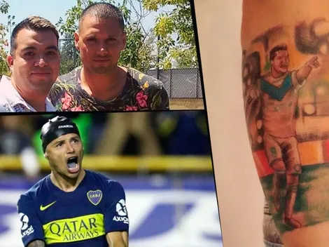 El hincha de Vélez que tiene tatuado a Zárate: "Pensé rasparme el brazo con una tapita de cerveza"
