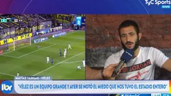 Monito Vargas no para: "Se notó el miedo que nos tuvo el estadio entero"