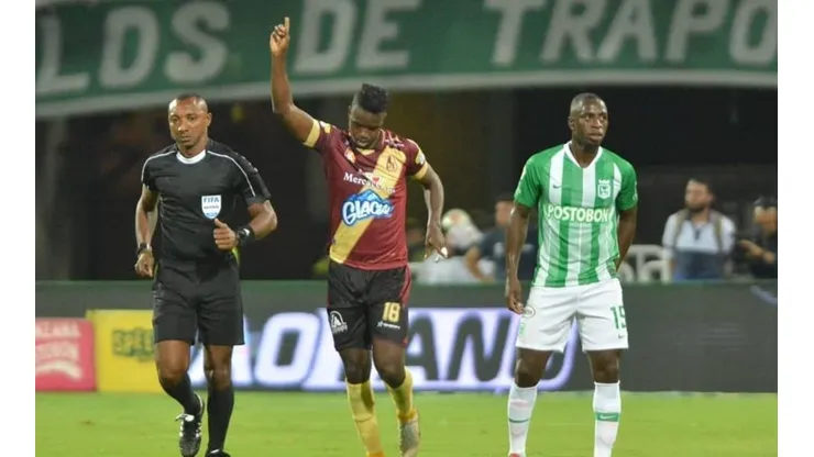 Atlético Nacional vs Deportes Tolima, por la segunda fecha de los cuadrangulares.