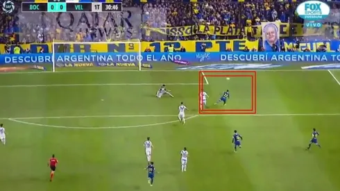 El mano a mano que desperdició Sebastián Villa ante Vélez.