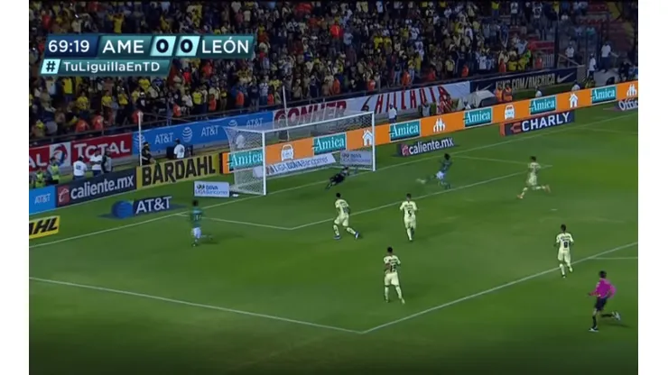 A lo León: Macías culminó una gran jugada colectiva para el primer tanto del partido