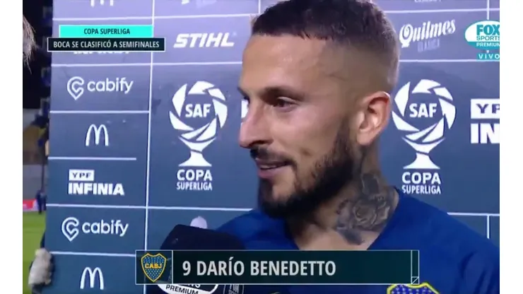 A Benedetto le preguntaron por Zárate y tiró: "Está disfrutando de estar en un equipo grande"
