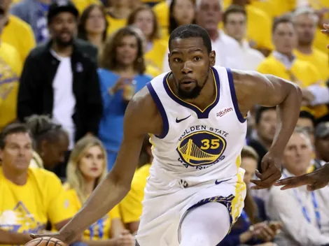 La lesión de Kevin Durant es grave y ya preocupó a los Warriors de cara a las Finales