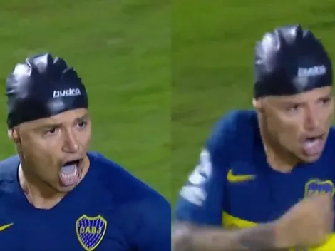 No vuelve a pisar Liniers: Zárate le metió su penal a Vélez y lo gritó endemoniado golpeándose el pecho