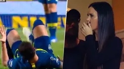 Mauro Zárate chocó feo, sangró y la reacción de Natalie Weber fue la de todos