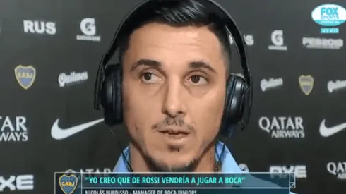 A Burdisso le preguntaron si De Rossi iría a Boca y la respuesta ilusionó a los hinchas