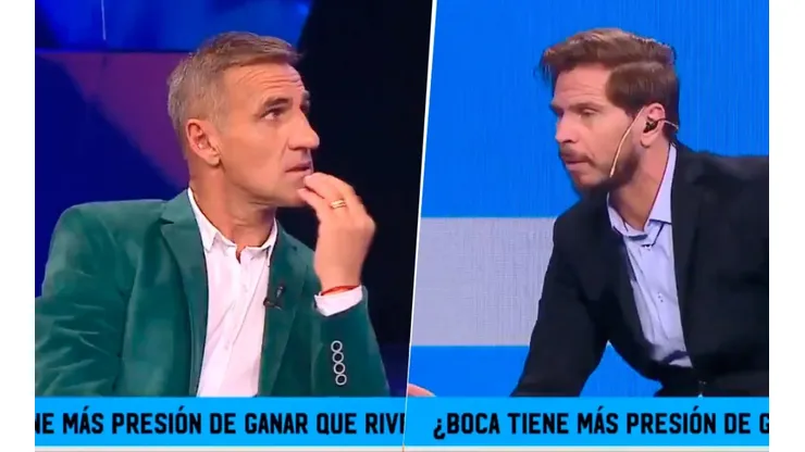 En modo Boca: Vignolo dijo que "hoy explota la cancha" y Cascini le retrucó la frase