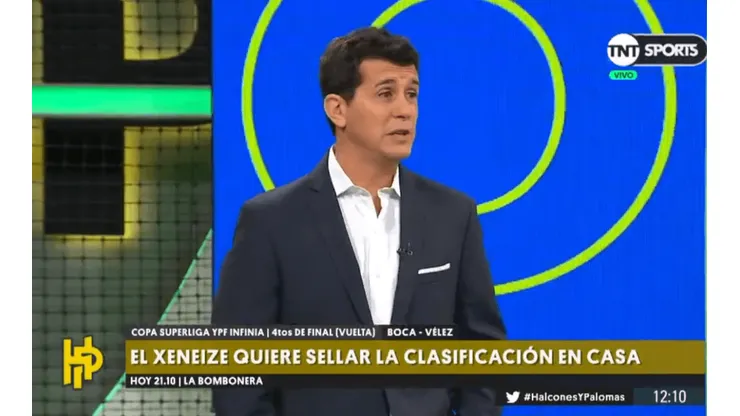 Bombazo de Hernán Castillo: "Desde Boca sospechan que Gago le da los movimientos del equipo a Vélez"