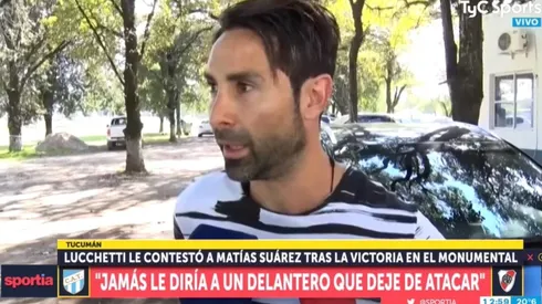 ¿Quién dice la verdad? Luchetti le respondió a Matías Suárez: "Se debe haber confundido de jugador"