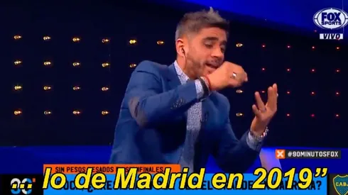 Bulos se levantó de su silla para enumerar los 'fracasos' de Boca...¡pero le erró a las fechas!