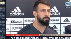 Le preguntaron por su ausencia en la Selección Argentina y sin decir nada, Pratto dijo todo
