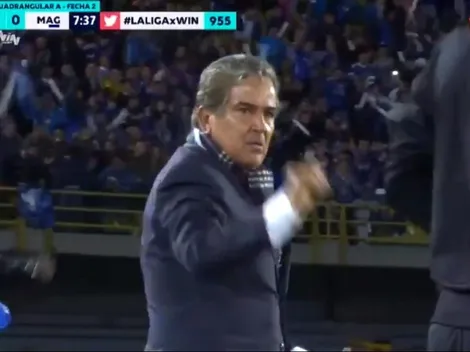 Video: El 'madrazo' de Jorge Luis Pinto en el gol de González Lasso