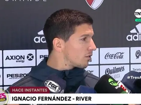 Nacho Fernández: "Me encantaría ser el socio de Messi"