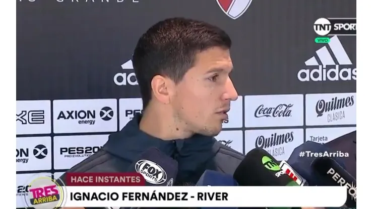 Nacho Fernández: "Me encantaría ser el socio de Messi"