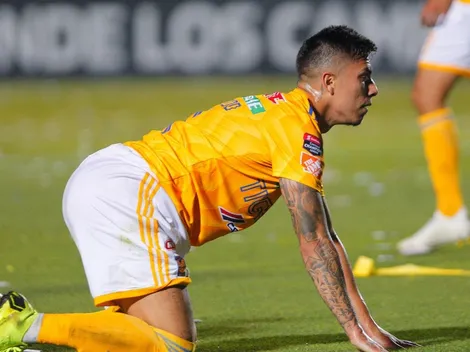 Los seguidores de Tigres explotaron de bronca con Salcedo por su pésimo primer tiempo