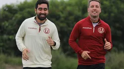 Una de las bajas sensibles en Universitario reapareció en los entrenamientos y sigue el proceso de recuperación