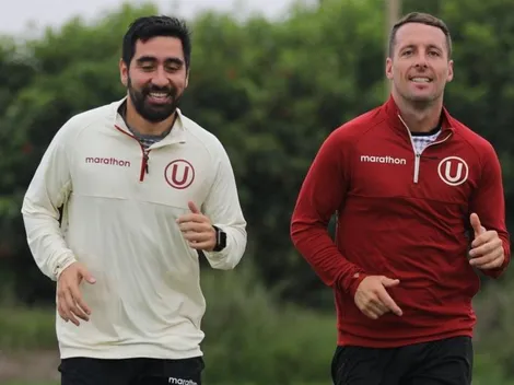Una de las bajas sensibles en Universitario reapareció en los entrenamientos y sigue el proceso de recuperación