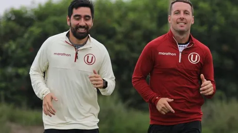 Una de las bajas sensibles en Universitario reapareció en los entrenamientos y sigue el proceso de recuperación