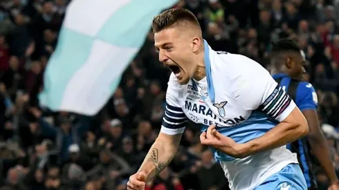 Lazio se impuso sobre el final y le ganó la Copa Italia al Atalanta