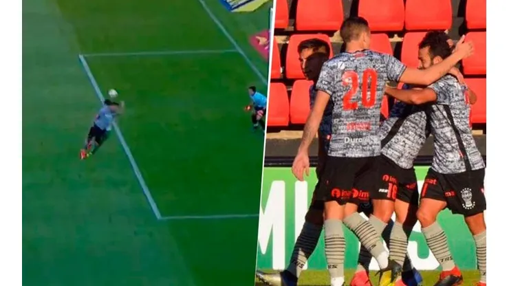Mano de Chávez y victoria de Huracán.