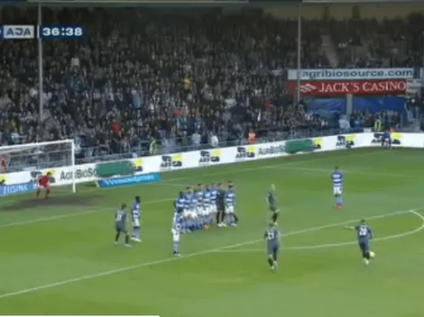 Golazo de campeón: Schöne adelantó al Ajax con un tiro libre mágico