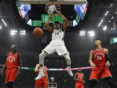Giannis Antetokounmpo se burló de los Celtics y habló sobre el peligro de los Raptors