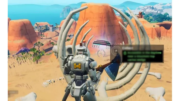 Fortbyte #81: Accesible durante el día cerca de una cima de montaña cuña de cactus - Como conseguirlo