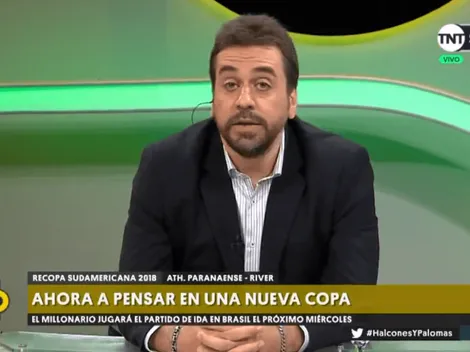 Distasio habló sobre un jugador de River y tiró: "Va a ser muy difícil que pueda seguir después de junio"