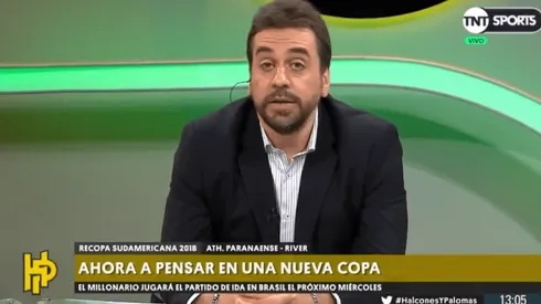 Distasio habló sobre un jugador de River y tiró: "Va a ser muy difícil que pueda seguir después de junio"