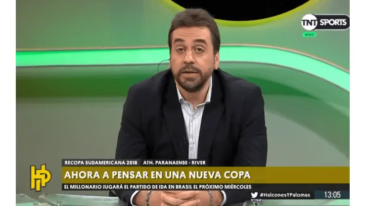 Distasio habló sobre un jugador de River y tiró: "Va a ser muy difícil que pueda seguir después de junio"