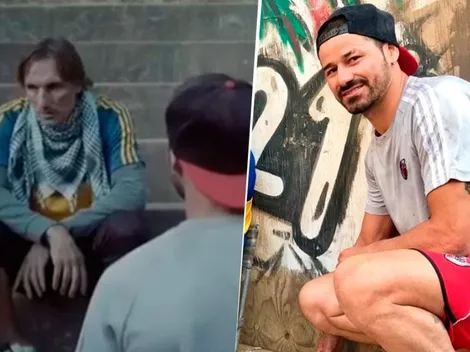 Mora y el Flaco Schiavi se cruzaron en el tráiler de El Marginal: "¿Vos jugás?"