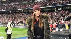 Apenas quedó eliminado River, Mina Bonino metió foto en Instagram con la camiseta