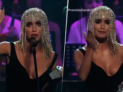 La emoción de Lali Espósito al dedicarle a su prima fallecida uno de los Premios Gardel