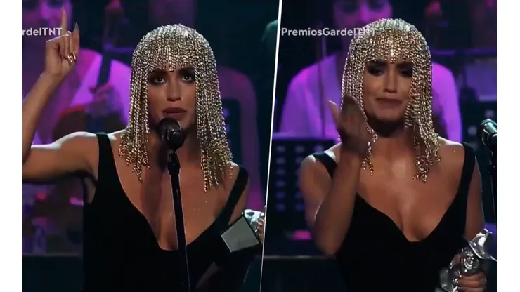 La emoción de Lali Espósito al dedicarle a su prima fallecida uno de los Premios Gardel