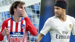 Griezmann anunció su salida del Atlético Madrid y su hermano subió una foto de Neymar