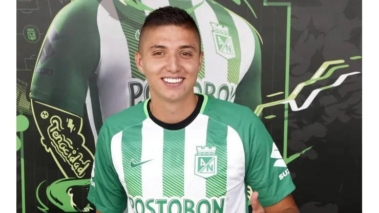 Juan Pablo Ramírez, jugador de Atlético Nacional.