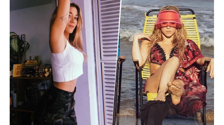 A Jimena Barón la acusaron de copiar a Shakira y ella respondió