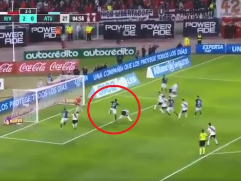 Atlético Tucumán tiró el mismo córner que en la ida y le marcó el mismo gol a River