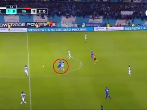 Otra polémica: Pol Fernández debió ser expulsado pero el árbitro le perdonó la vida a Racing