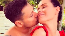 Natalie Weber le dejó un mensaje muy tierno a Zárate en su día y él le respondió en Instagram