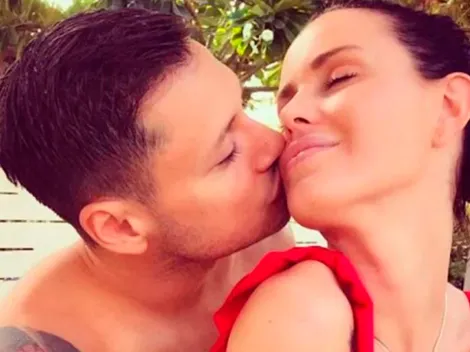 Natalie Weber le dejó un mensaje muy tierno a Zárate en su día y él le respondió en Instagram