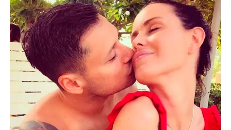 Natalie Weber le dejó un mensaje muy tierno a Zárate en su día y él le respondió en Instagram