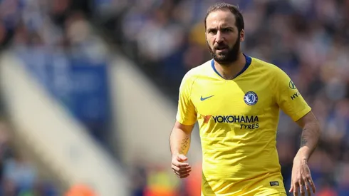 Higuaín, delantero de Chelsea.