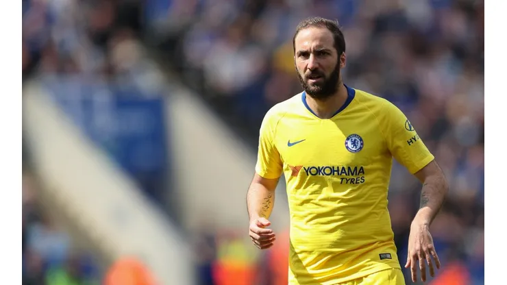 Higuaín, delantero de Chelsea.