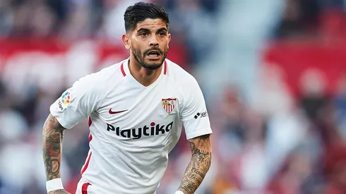 Ever Banega en el Sevilla de España.