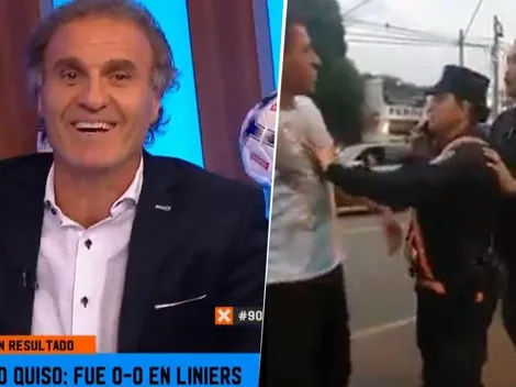 Round 2: Ruggeri se mató de risa con la pelea que tuvo Chilavert con un colectivero y él le contestó
