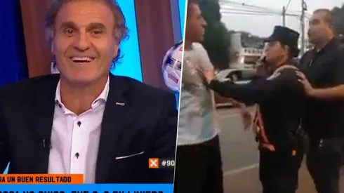 Round 2: Ruggeri se mató de risa con la pelea que tuvo Chilavert con un colectivero y él le contestó