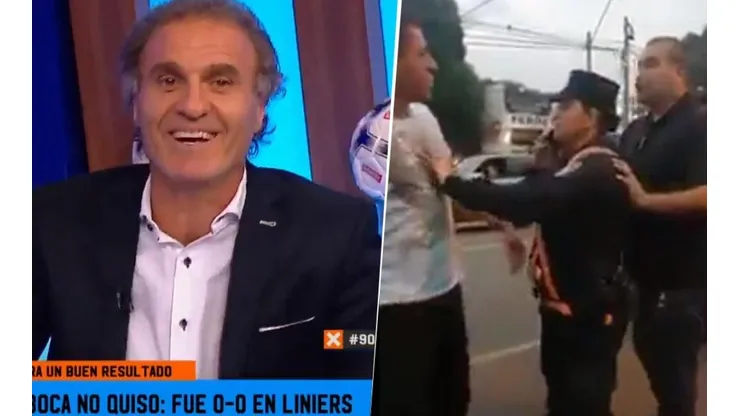 Round 2: Ruggeri se mató de risa con la pelea que tuvo Chilavert con un colectivero y él le contestó