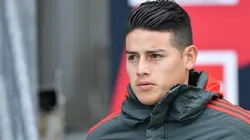 James Rodríguez, jugador del Bayern Múnich.