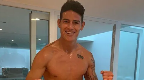 Explosión en las redes: James Rodríguez subió una foto y PSG se la comentó